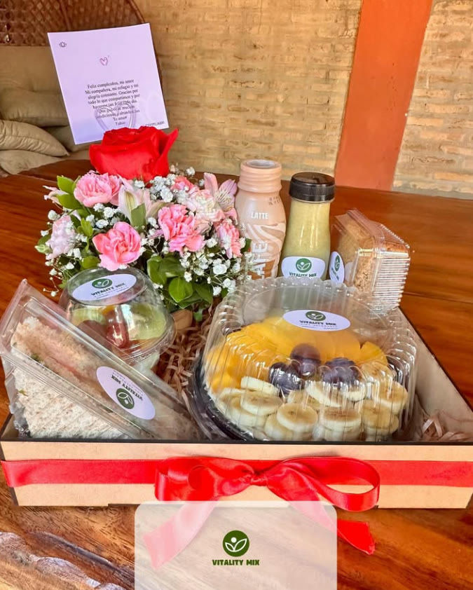 Canasta regalo personalizada