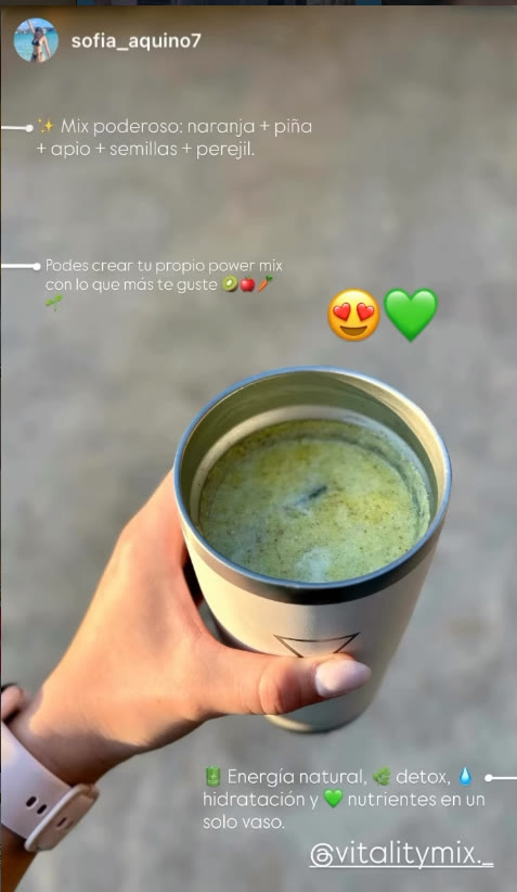 Historia real de una clienta con su jugo Vitality Mix